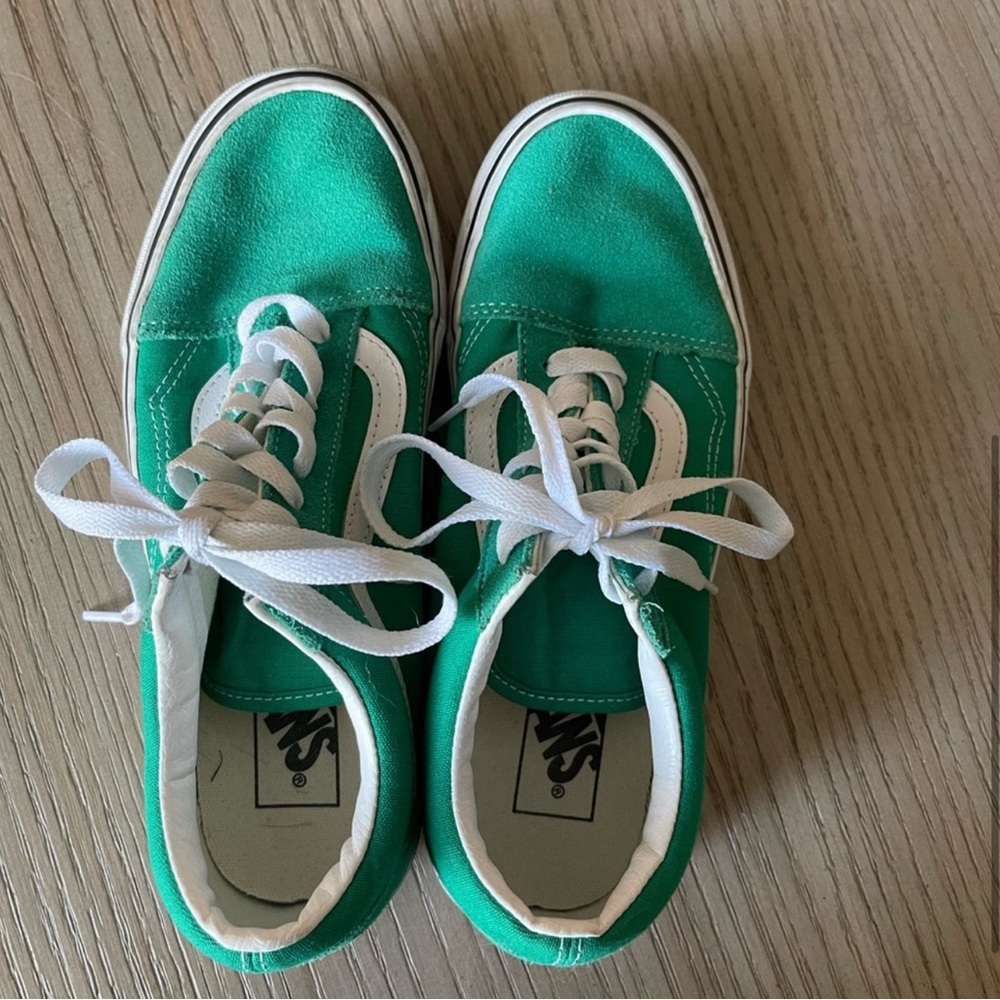 Vans Women’s Old Skool Green Sneakers